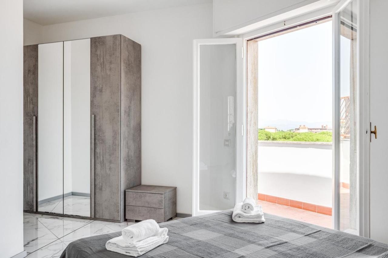 Modern Attics With Balconies And Panoramic View Leilighet Pisa Eksteriør bilde